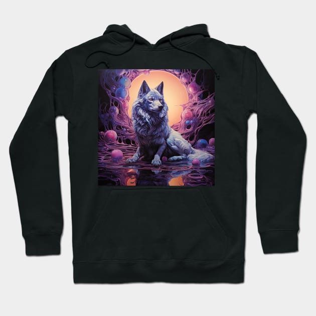 Magestic Direwolf Hoodie by seantwisted